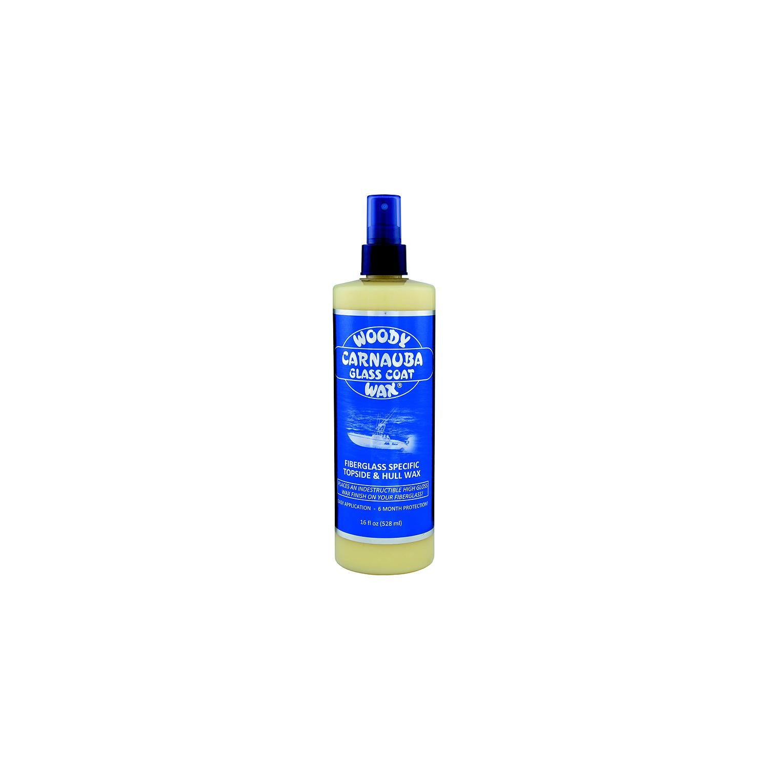 Woody Wax CARGC16 Carnauba Glass Coat, 16 oz.