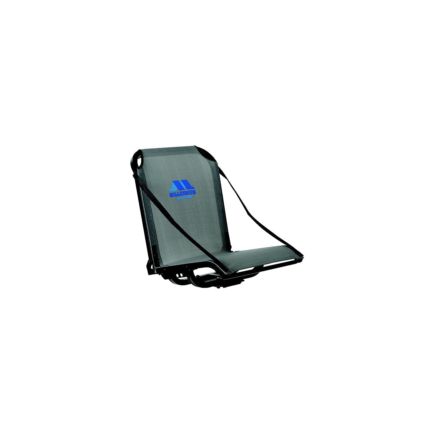 Millennium Outdoors B-100-GY Marine B100 Freshwater Series Comfortmax Seat, Gray