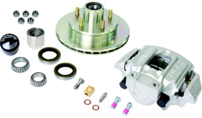 Dexter K71-806-05 UFP Zinc+ Hub, Ventilated Rotor And Aluminum Caliper Kit