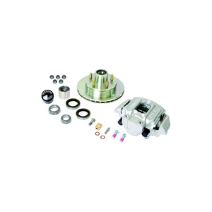 Dexter K71-078-05 UFP Zinc+ Hub, Ventilated Rotor And Aluminum Caliper Kit