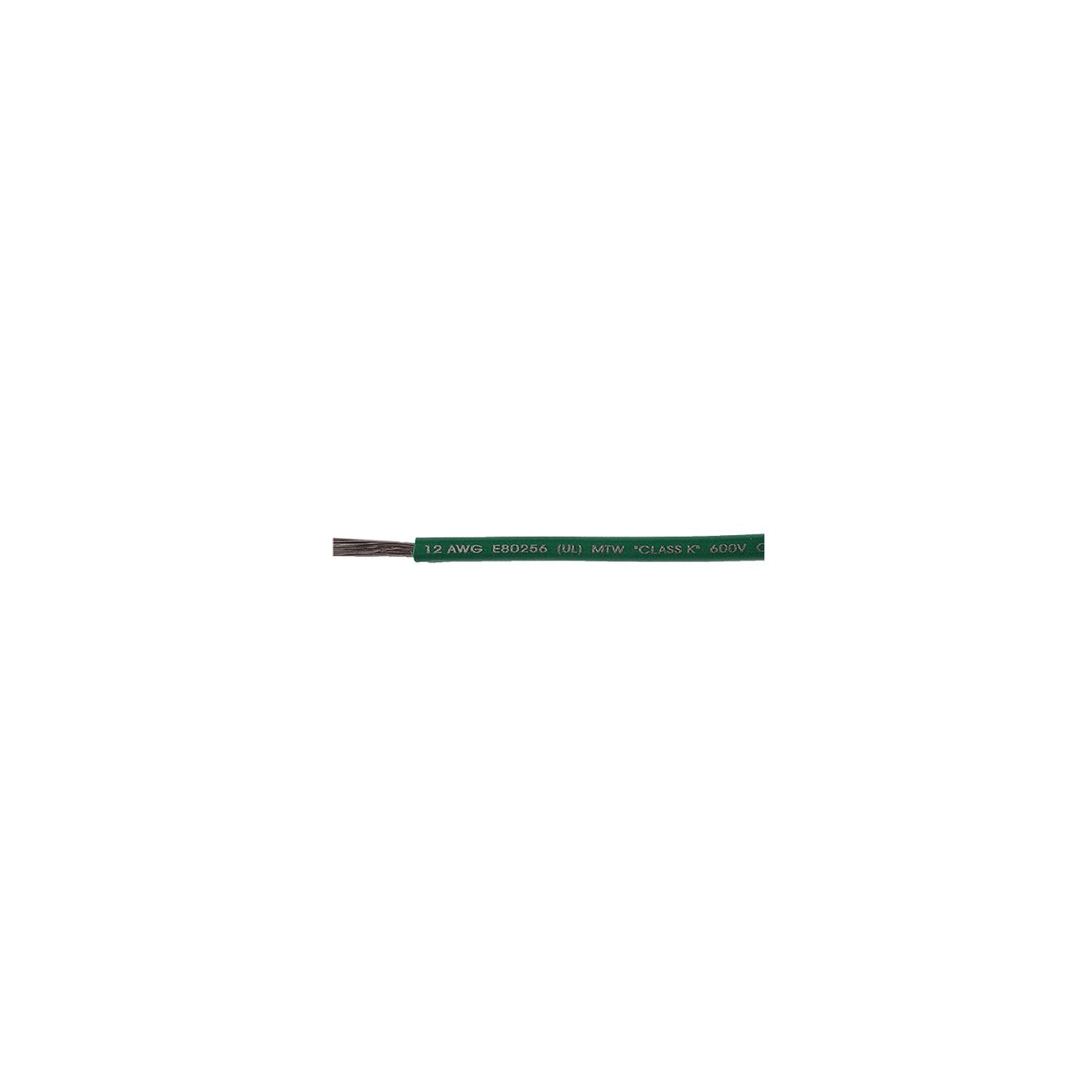 Cobra Wire and Cable A1012T03100FT Primary Tinned Copper Wire, 12 AWG, 100', Green