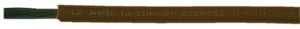 Cobra Wire and Cable A1016T06100FT Primary Tinned Copper Wire, 16 AWG, 100', Brown