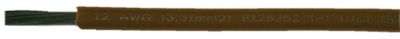Cobra Wire and Cable A1016T06100FT Primary Tinned Copper Wire, 16 AWG, 100', Brown