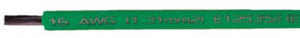Cobra Wire and Cable A1016T03100FT Primary Tinned Copper Wire, 16 AWG, 100', Green