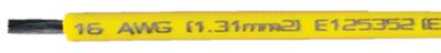 Cobra Wire and Cable A1016T04100FT Primary Tinned Copper Wire, 16 AWG, 100', Yellow