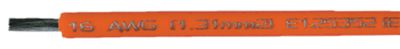 Cobra Wire and Cable A1016T15100FT Primary Tinned Copper Wire, 16 AWG, 100', Orange