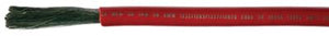 Cobra Wire and Cable A2004T01100FT Tinned Copper Battery Cable, 4 AWG, 100', Red