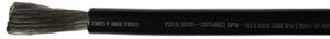 Cobra Wire and Cable A2001T07050FT Tinned Copper Battery Cable, 1 AWG, 50', Black