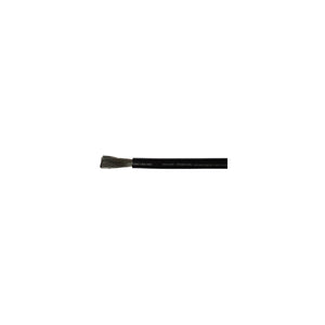 Cobra Wire and Cable A2110T07050FT Tinned Copper Battery Cable, 1/0, 50', Black