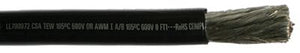 Cobra Wire and Cable A2120T07050FT Tinned Copper Battery Cable, 2/0, 50', Black