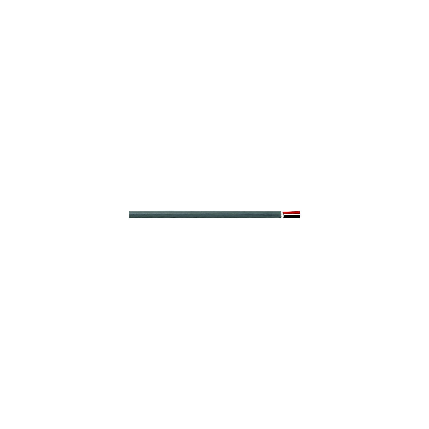 Cobra Wire and Cable B6G12T21100FT Tinned Copper Round Duplex Wire, 12/2, 100', Gray