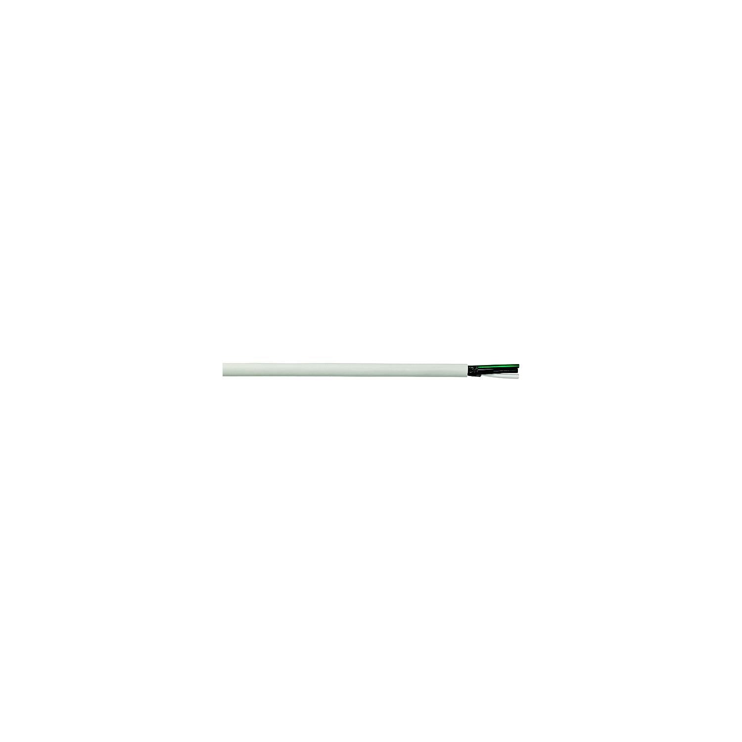 Cobra Wire and Cable B6W14T30100FT Tinned Copper Round Triplex Wire, 14/3, 100', White