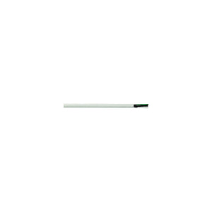 Cobra Wire and Cable B6W14T30100FT Tinned Copper Round Triplex Wire, 14/3, 100', White