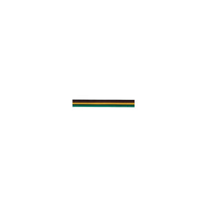 Cobra Wire and Cable B8016TU103100FT Tinned Copper Bonded Ribbon Cable, 16 Gauge, 3-wire, 100', Brown/Yellow/Green