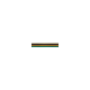 Cobra Wire and Cable B8016B110500FT Bare Copper Bonded Ribbon Cable, 500' 16/4 AWG White/Brown/Yellow/Green