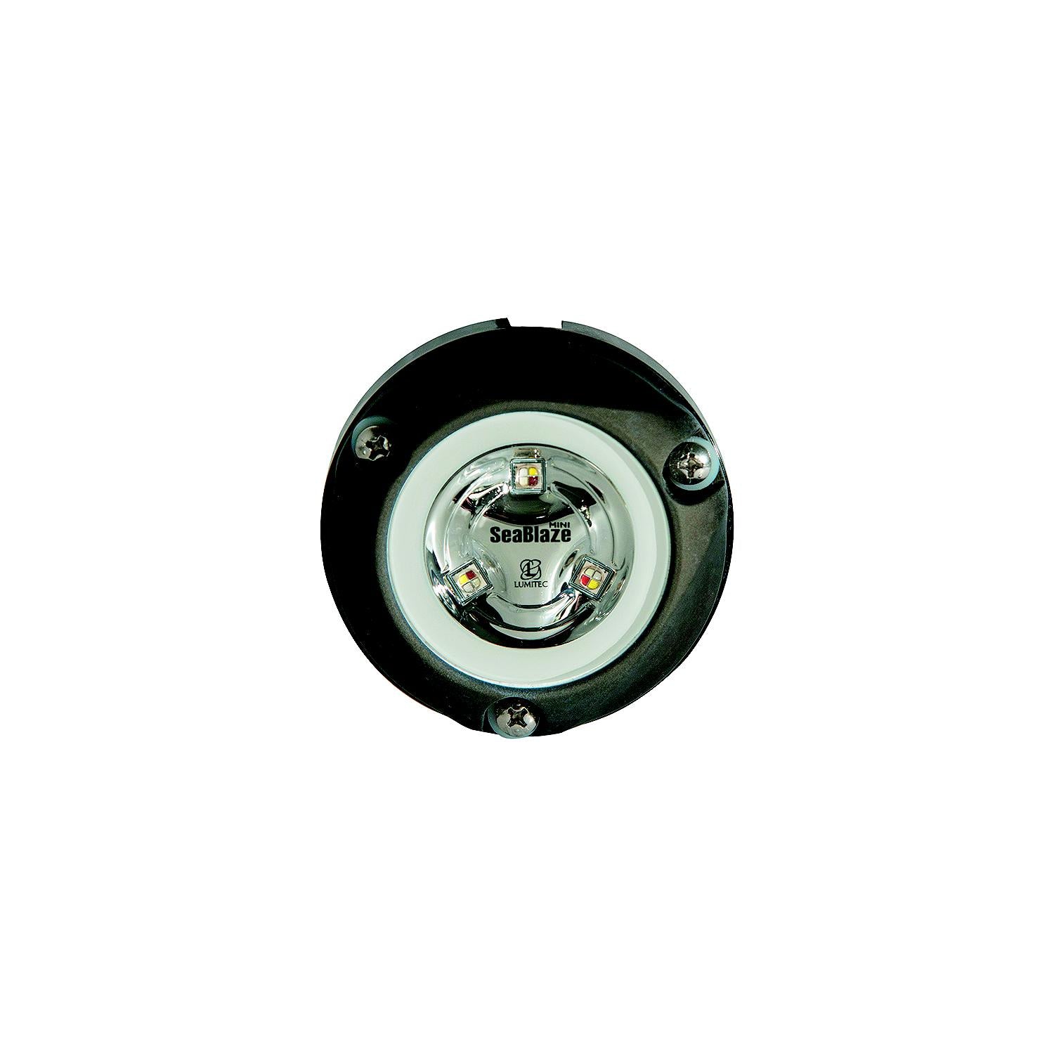 Lumitec 101456 Zambezi Mini Pontoon Surface Mount Underwater Light, White (non-dimming)