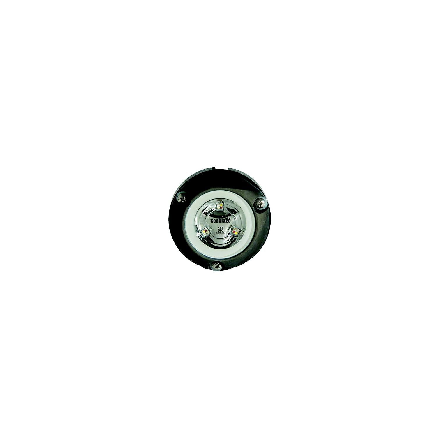 Lumitec 101457 Zambezi Mini Pontoon Surface Mount Underwater Light, Blue (non-dimming)