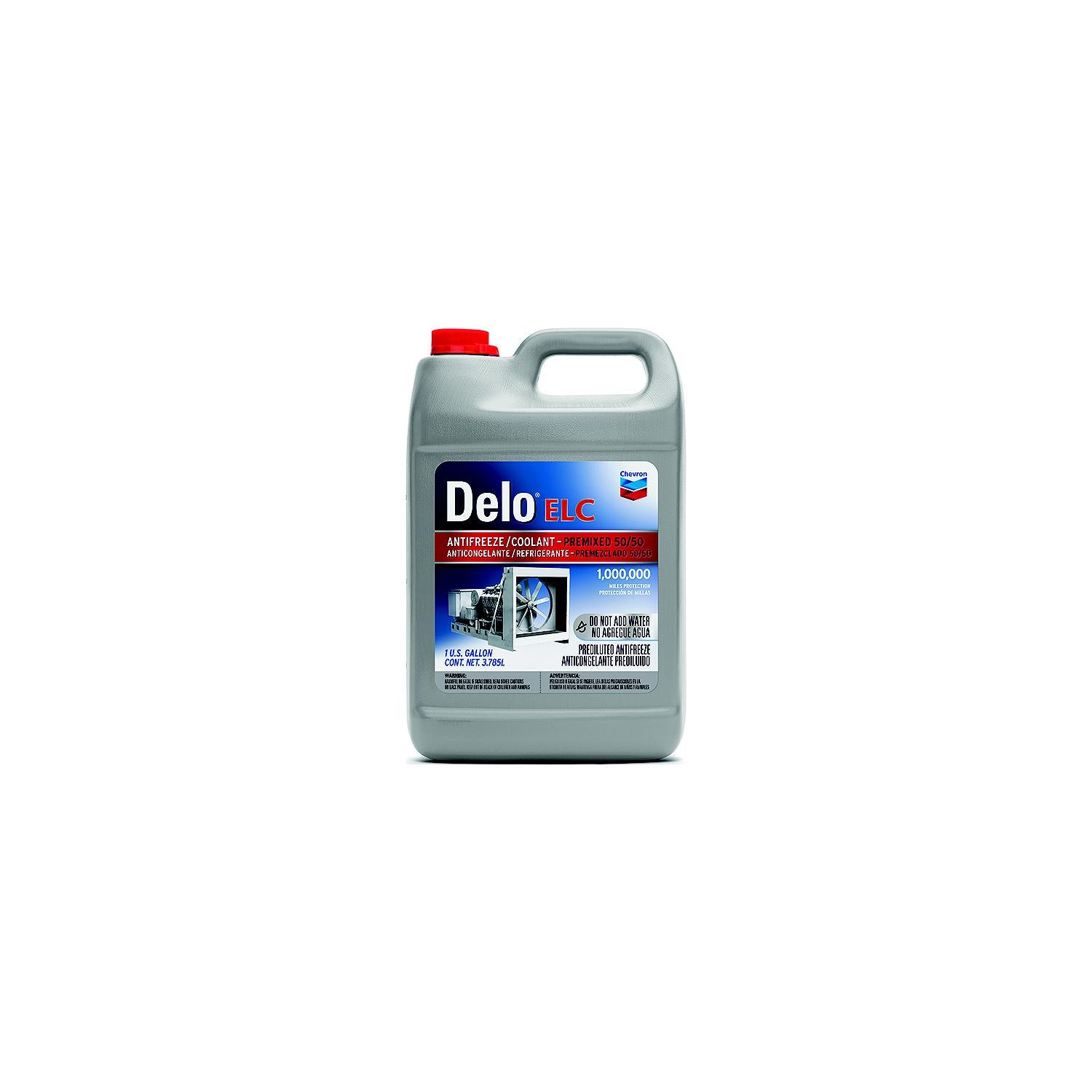 Chevron 227811490 DeloÂ® Antifreeze/ Coolant Premix 50/50, Gal.