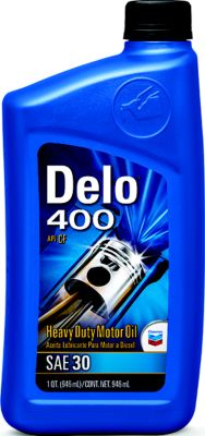 Chevron 235120722 DeloÂ® 400 SAE40 Heavy Duty Engine Oil, Qt.