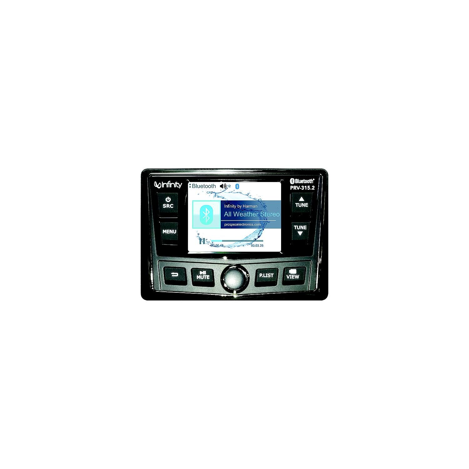 Infinity INFPRV315.2 INFPRV3152 PRV315.2 AM/FM/WB/USB BluetoothÂ® Stereo