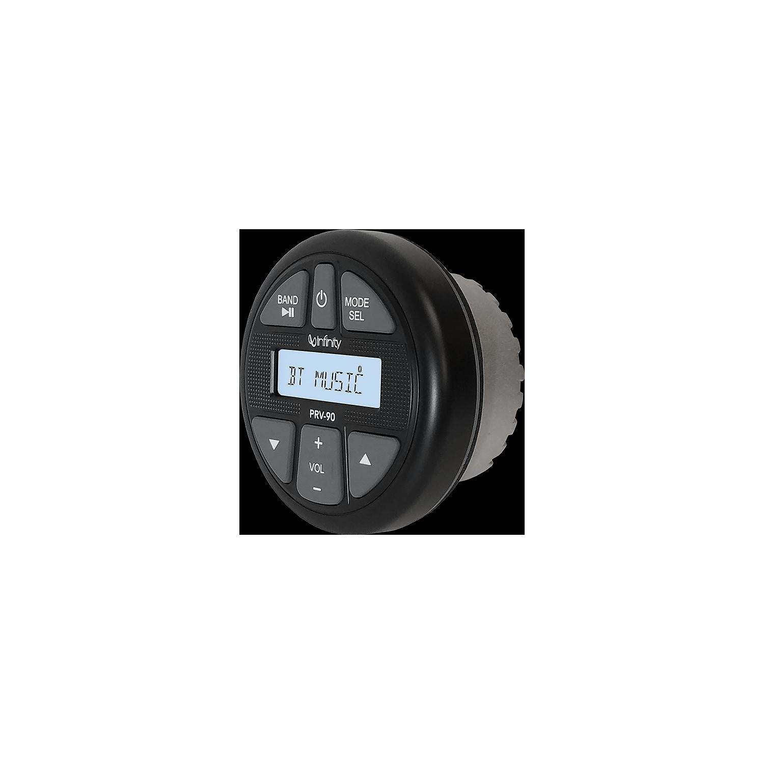 Infinity INFPRV90 Standard Horizon AM/FM/BLUETOOTHÂ®/USB Marine Source Unit