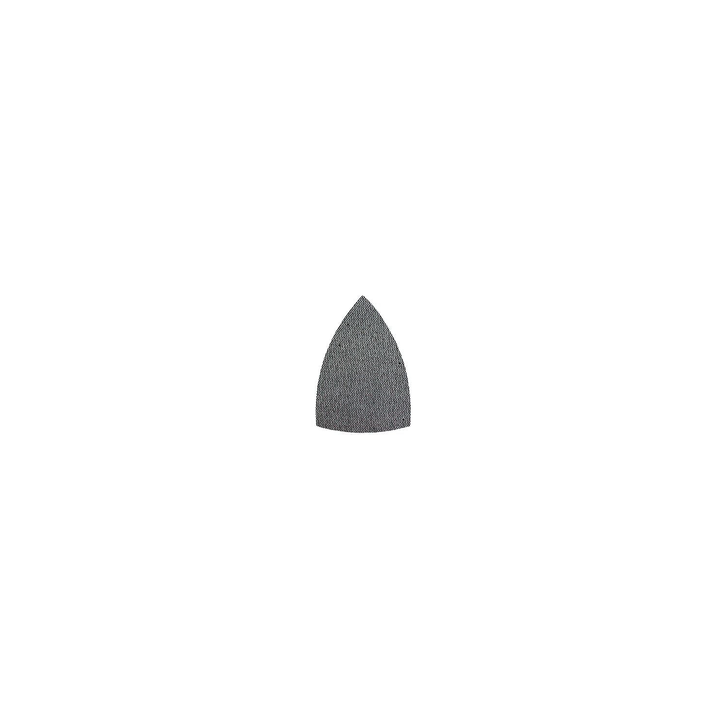 Mirka 9A219080 AbranetÂ® Mesh Abrasive Triangle Sheet, P80, 50/pk