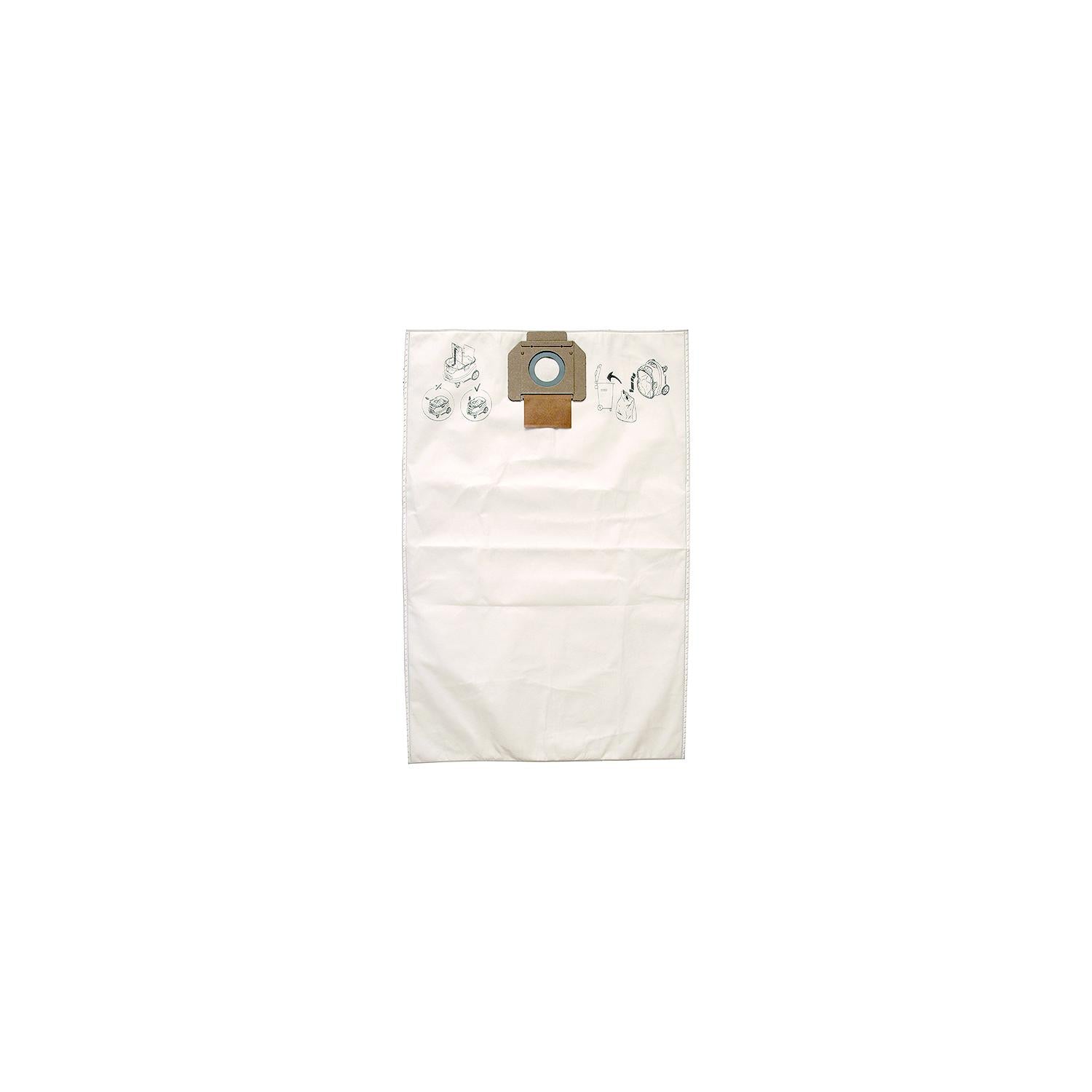 Mirka DE-FDB DEFDB Fleece Dust Bags, 5/pk
