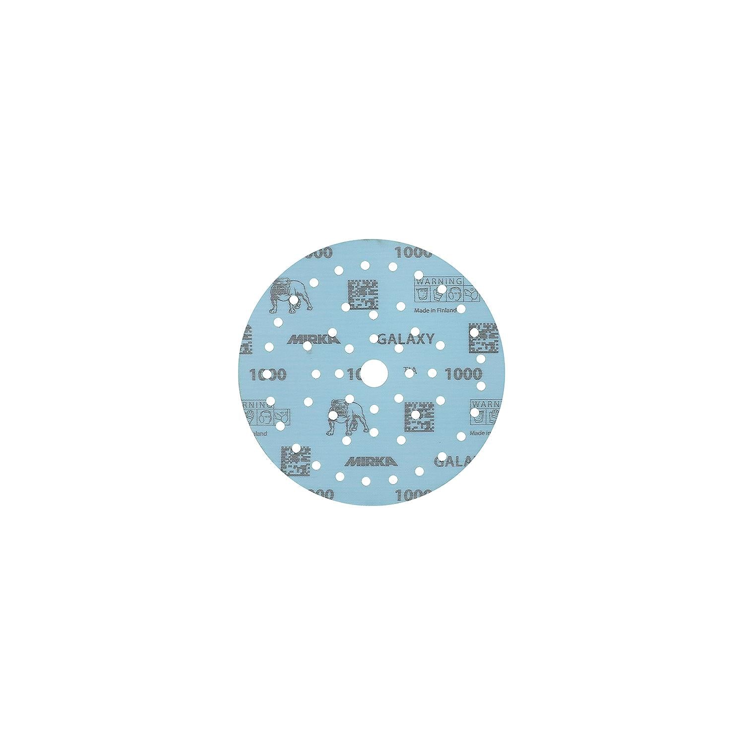 Mirka FY-6MF-320 FY6MF320 Galaxy Dust Free Multi-Fit Grip Discs, 6