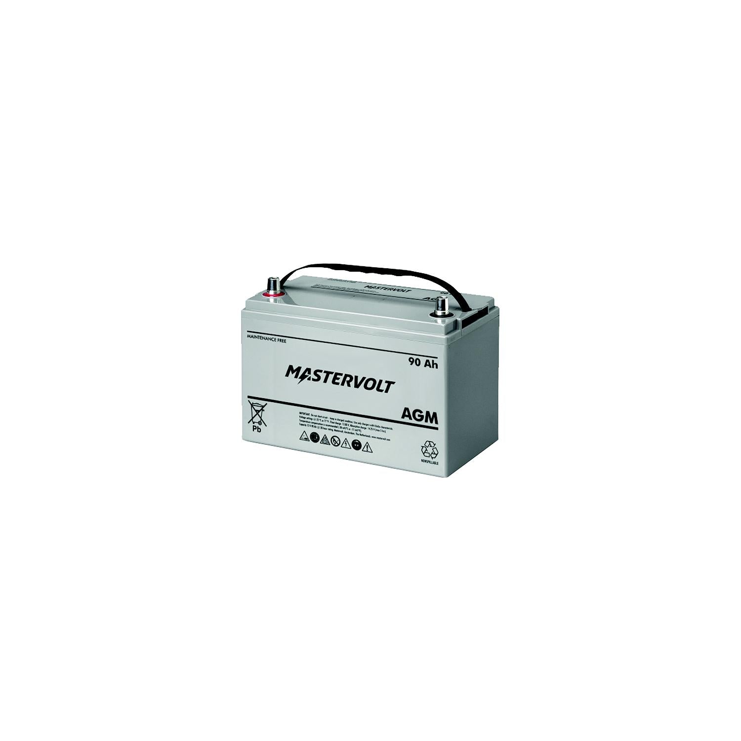 Mastervolt 62000900 12V AGM Battery, Group 31