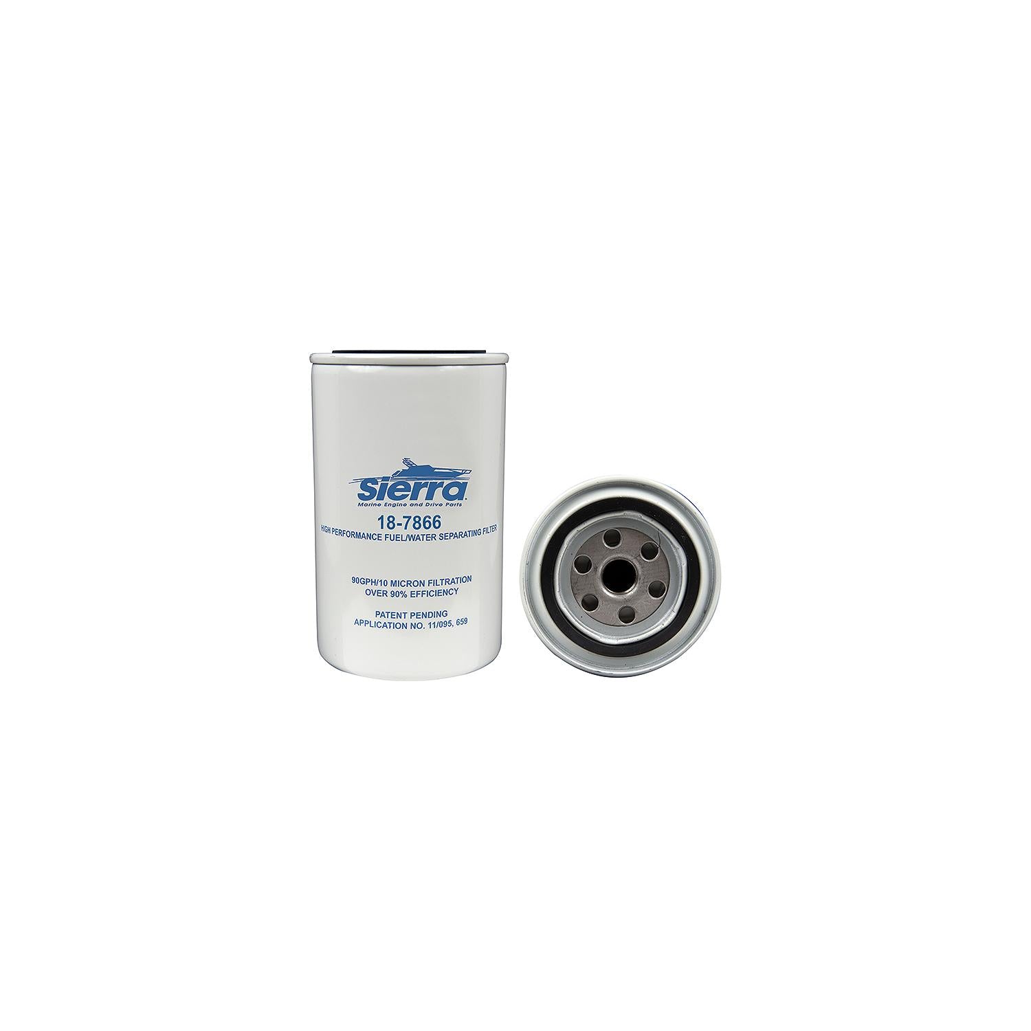 Sierra 18-7866 Replacement Water Separating Fuel Filter, Lg