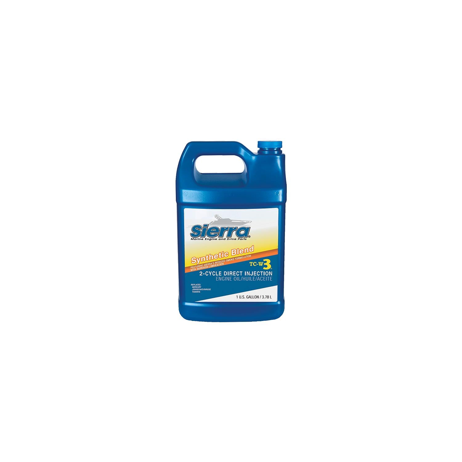 Sierra 18-9530-3 95303 Synthetic Blend TC-W3 Direct Injection 2-Cycle Engine Oil, Gal.