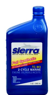 Sierra 18-9540-3 95403 Fully Synthetic TC-W3 2-Stroke Outboard Oil, Gal.