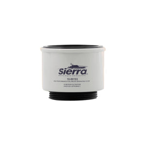 Sierra 18-99193UL 99193UL Repalcement Racor Spin-On Fuel Water Separator Filter for Above or Below Deck Use, 10 Micron
