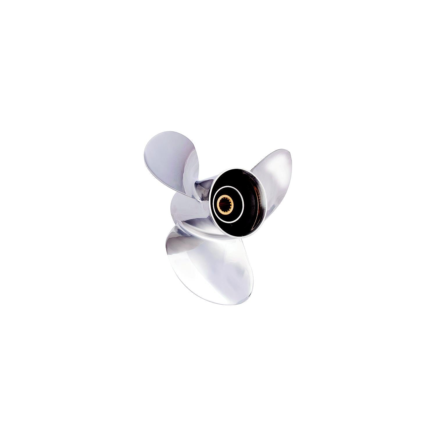 Solas Propeller 3431-133-17 New Saturn Stainless Steel 3-Blade For Yamaha