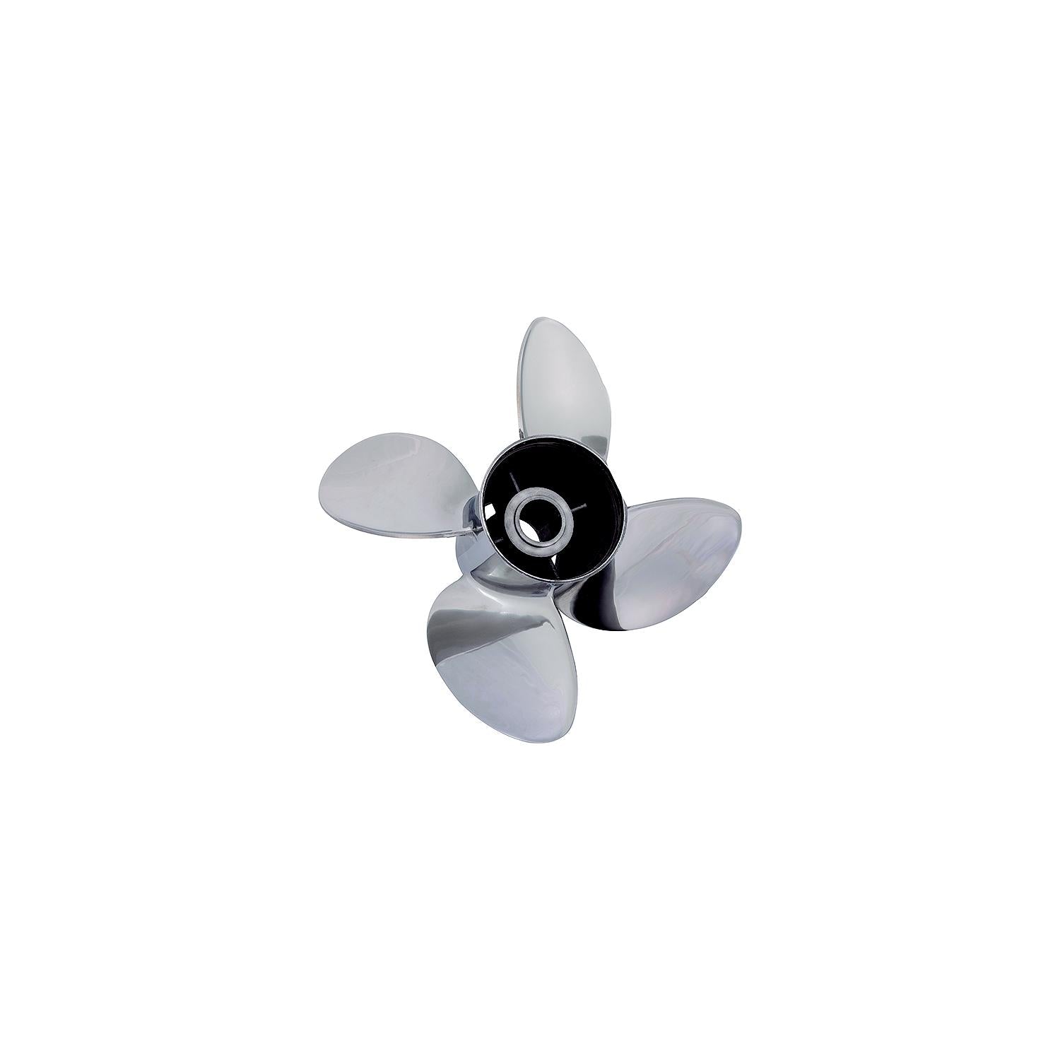 Solas Propeller 9553-141-19 Rubex HR4 Stainless Steel Interchangeable Hub 4- Blade Propeller, RH 14.125 x 19