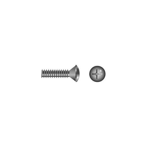 Seachoice SC3014 Phillips Machine Screw - Oval Head, 10-24 x 3"