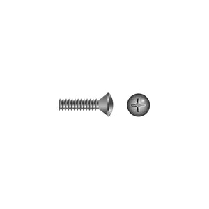 Seachoice MP0854SC Phillips Machine Screws, Oval Head, 1/4-20 x 1