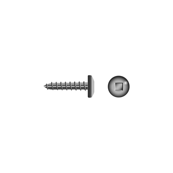 Seachoice SC5211 Square Tapping Screw - Pan Head, #10 x 1-1/2"