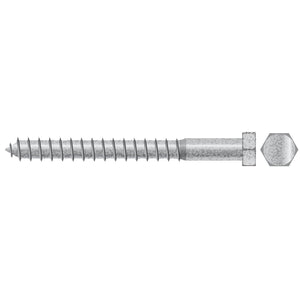 Seachoice SC2664 Lag Screw, 3/8 x 6
