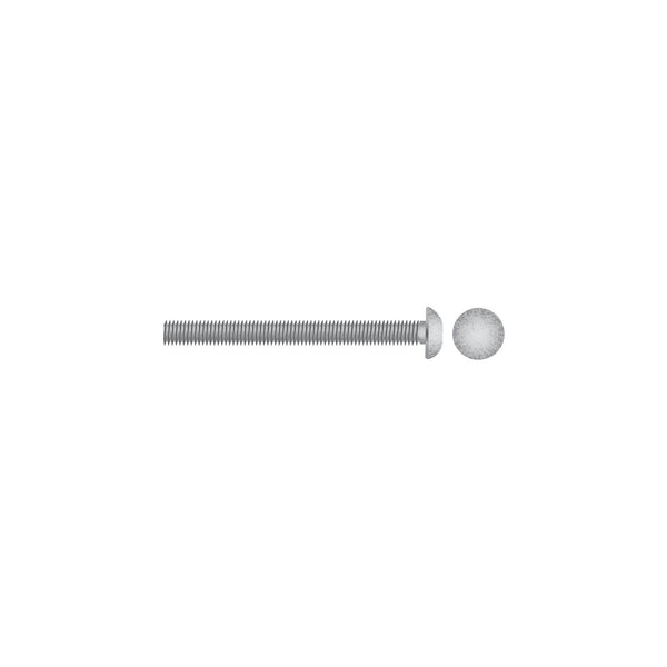 Seachoice SC3816 Carriage Bolt, 1/2"-13 x 5"