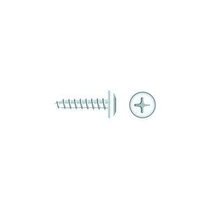 Seachoice SC539CH 01813 Chrome Plated SS Phillips Tapping Screw - Pan Head, #8 x 5/8