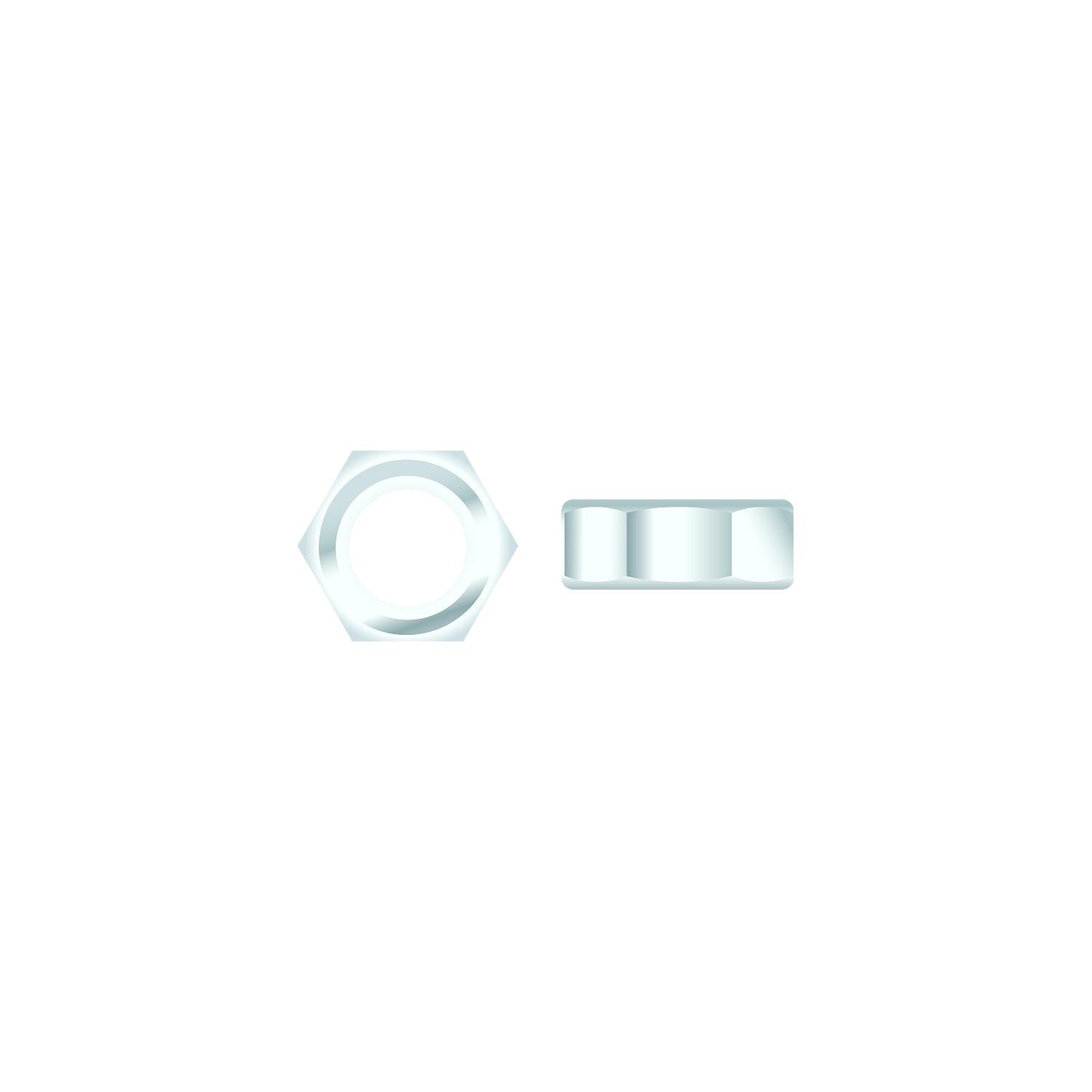 Seachoice SC1311CH 01774 Chrome Plated SS Hex Nut, 5/16-18