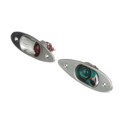 Seachoice 5151 Flush Mount Stainless Steel Sidelights (Sold as Pair)