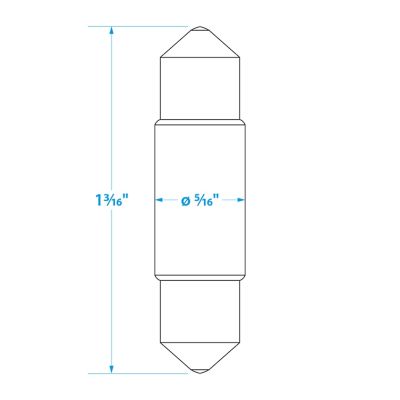 Seachoice 9891 Replacement Bulb 8SMD Festoon For 08011, 08021 and 08081