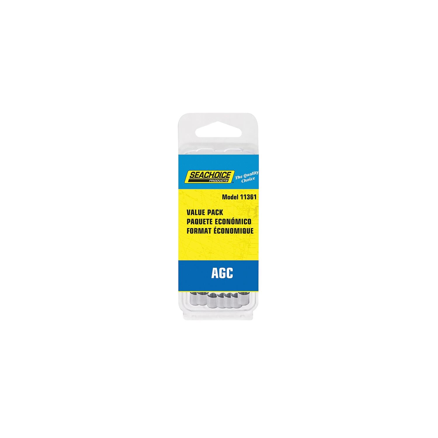 Seachoice SC11361 AGC Fuse Value Pack, 25/pk