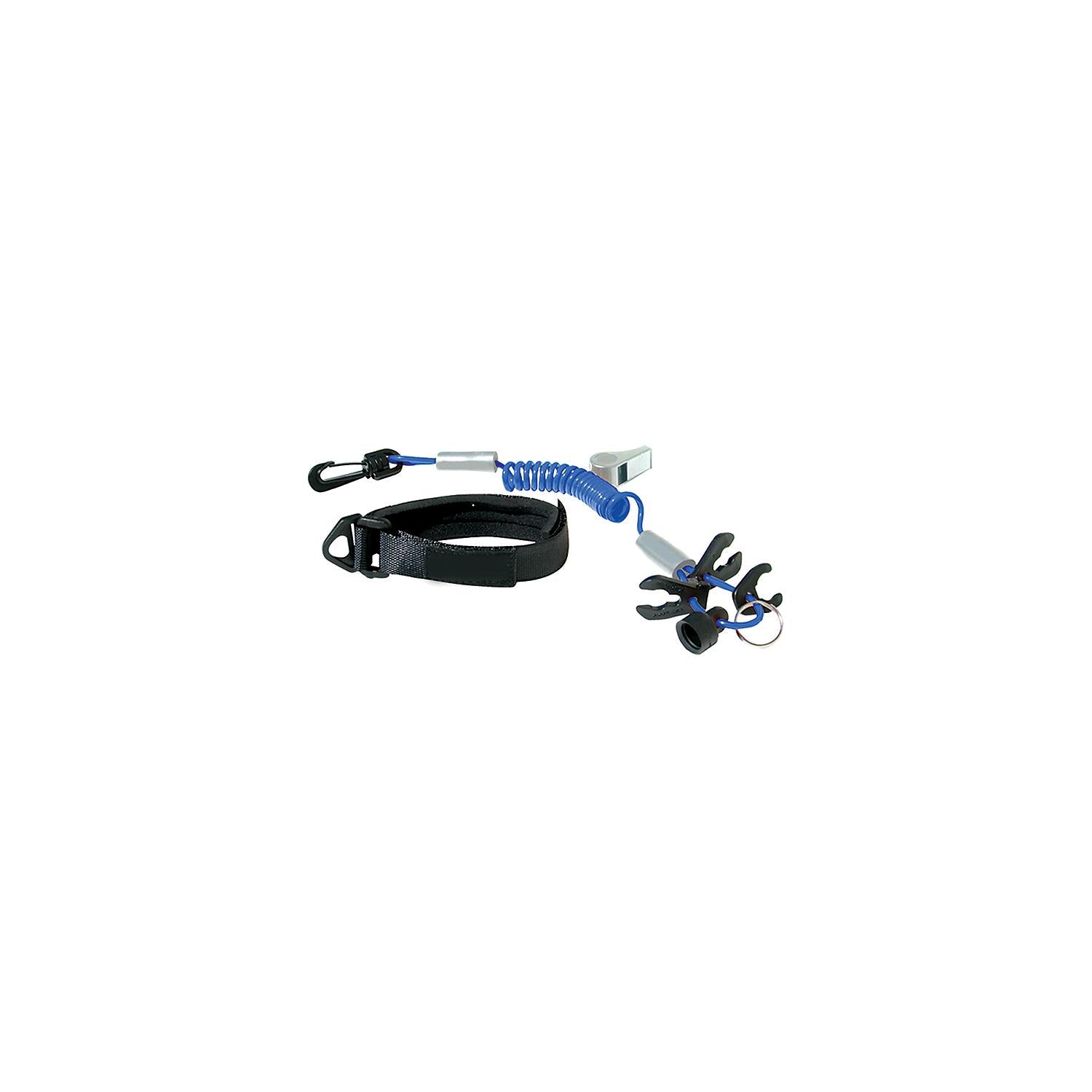 Seachoice 11724 Seacchoice Ultimate Lanyard Blue/Silver