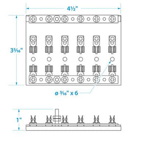 Seachoice 13441 Fuse and Terminal Block