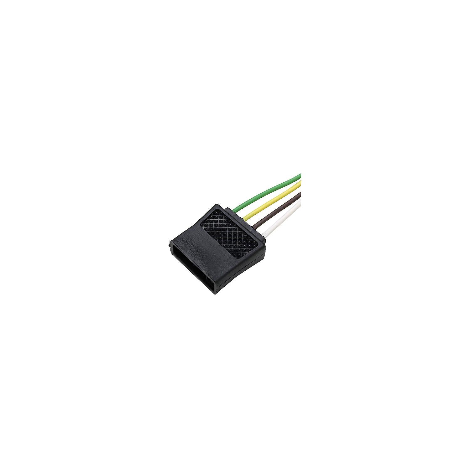 Seachoice 13891 4 Pole Flat Male Trailer Connector For Side