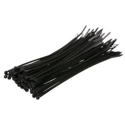Seachoice 50-14081 Standard Cable Ties, UV Black