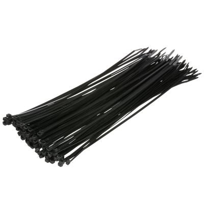 Seachoice 50-14091 Standard Cable Ties, UV Black